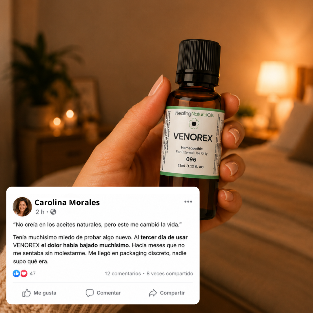 VENOREX — Alivio y solución Natural Para Las Hemorroides