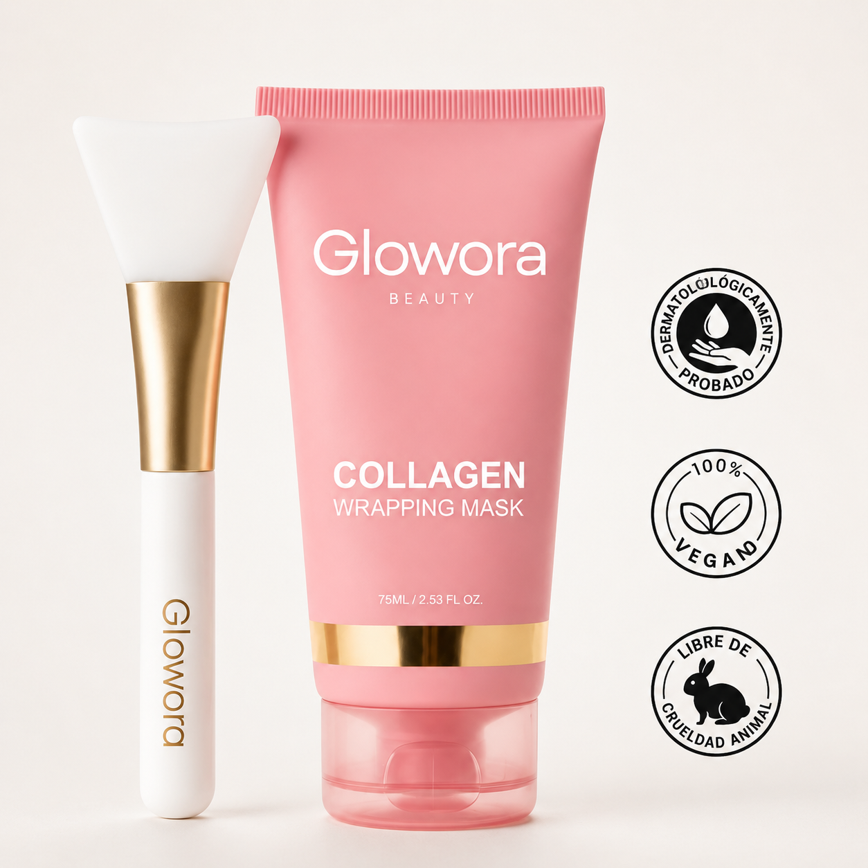 Glowora – Mascarilla norcturna de colágeno