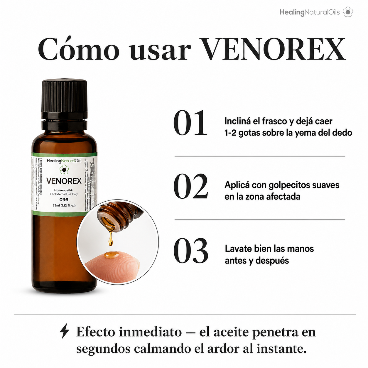 VENOREX — Alivio y solución Natural Para Las Hemorroides