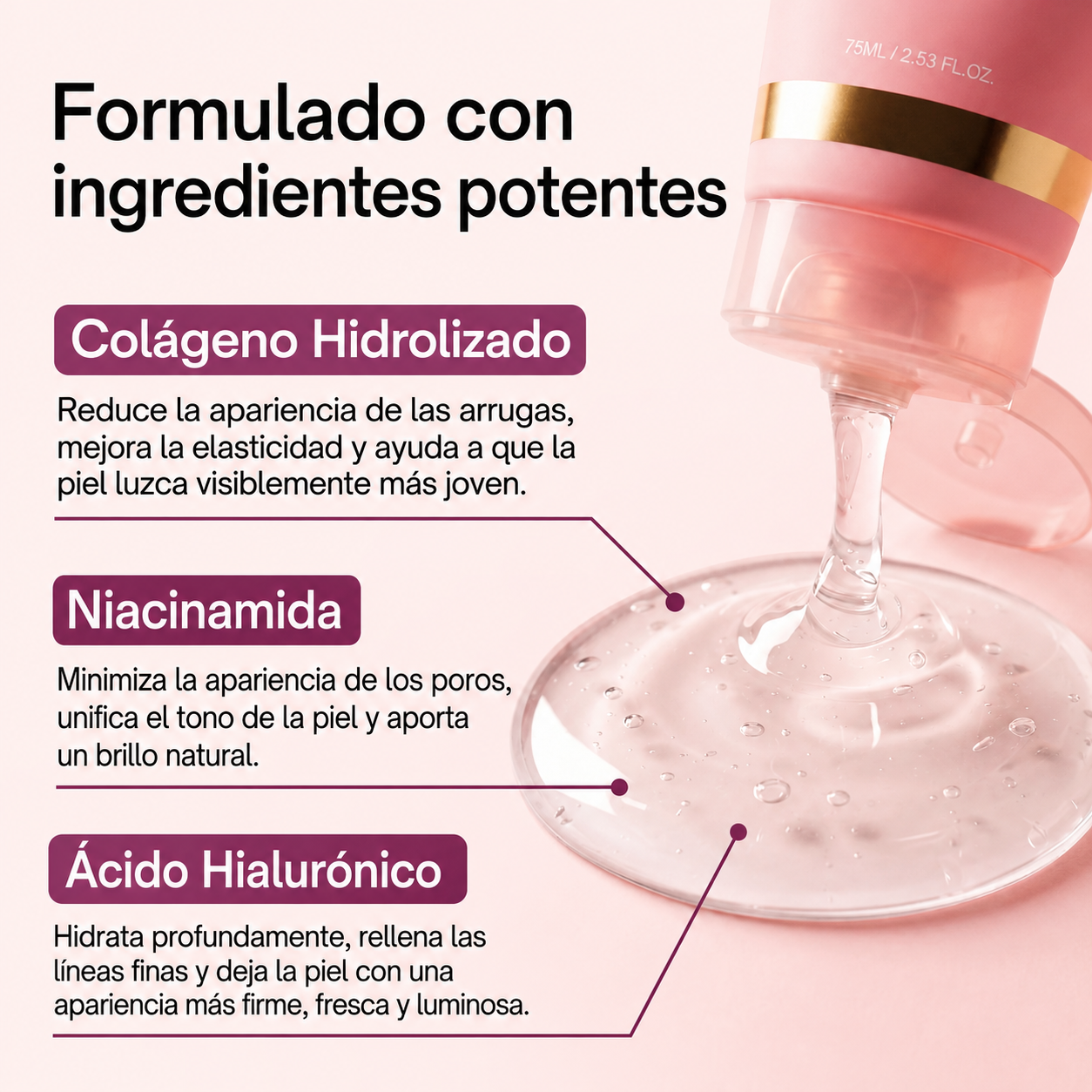 Glowora – Mascarilla norcturna de colágeno