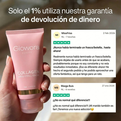 Glowora – Mascarilla norcturna de colágeno