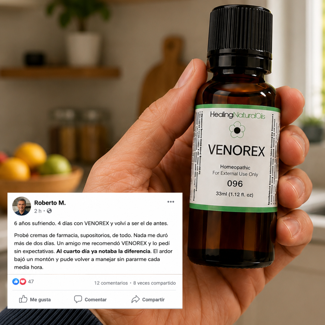 VENOREX — Alivio y solución Natural Para Las Hemorroides